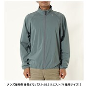 ジップアップ フローティング ウインド シェル ジャケット Zip-up Floating Wind Shell Jacket GA13311 アイスバーググリーン(IC) サイズ2 [ランニングウェア ブレーカー ユニセックス]
