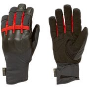 ライディンググローブ サーマル ナックル プロテクト グローブ (Motorcycle) Thermal Knuckle Protect Gloves GB63386 ブラック×スカーレッド(BC) サイズ4