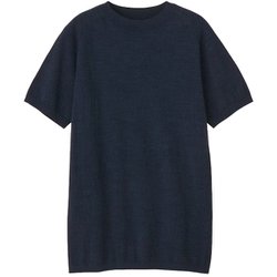 ウールハーフスリーブクルー WOOL HALF SLEEVE CREW KSU53381 ダークネイビー(DN) Mサイズ [アウトドア アンダーウェア ユニセックス]