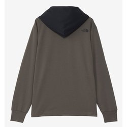 【新品】ノースフェイス　ロングスリーブビッグロゴフーティ NT82385 Amazon | [ザノースフェイス] ロングスリーブビッグロゴフーティ