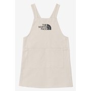 TNFロゴエプロン TNF Logo Apron NPJ72323 ホワイト(W) KLサイズ [アウトドア エプロン キッズ]