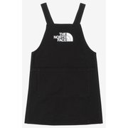 TNFロゴエプロン TNF Logo Apron NPJ72323 ブラック(K) KMサイズ [アウトドア エプロン キッズ]