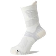 トレイル デュラブル ウール クルー Trail Durable Wool Crew NN82301 TNFホワイト(W) Mサイズ(25-27cm) [ランニングウェア ソックス]