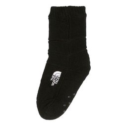 ヌプシ ブーティソ ックス K Nuptse Bootie Socks NNJ82233 TNFブラック×TNFブラック(KK) JLサイズ(19-21cm) [アウトドア ソックス キッズ]