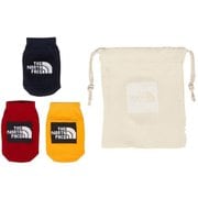オーガニック 3P B Organic 3P NNB82313 TNFイエロー×TNFレッド(YR) [アウトドア ソックス ベビー]