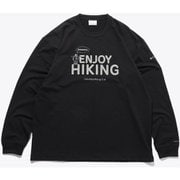 エンジョイマウンテンライフ L/S ティー PM1916 010 Black Lサイズ [アウトドア カットソー ユニセックス]