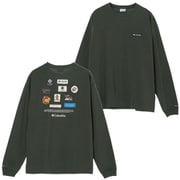 ティガーガーデン L/S Tシャツ PM0568 370 Spruce Logo Mサイズ [アウトドア カットソー メンズ]