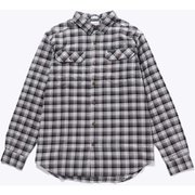 フレアガンストレッチフラネルシャツ AM0232 030 Columbia Grey Gradient Check Mサイズ [アウトドア シャツ メンズ]