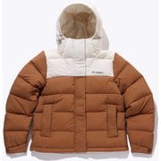 ウィメンズブーロポイントⅡダウンジャケット WR2889 224 Camel Brown, Chalk Crinkle Mサイズ [アウトドア ダウンウェア レディース]