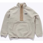 Wクリスタルベンド ハーフジップフリース PL3839 106 Fossil Mサイズ [アウトドア フリース レディース]