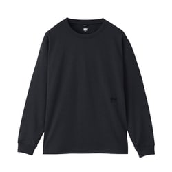 ロングスリーブ ワンポイントティー レディース カットソー ブラック2（K2） WLサイズ HOE32269