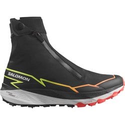 ヨドバシ.com - サロモン SALOMON ウィンター クロス スパイク WINTER CROSS SPIKE L47307300  BLACK/FIERY CORAL/SAFETY YELLOW 25cm [トレイルランニングシューズ ユニセックス] 通販【全品無料配達】