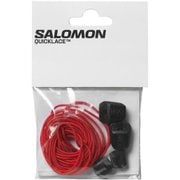 クイックレースキット QUICKLACE KIT L47379500 RACING RED / BLACK / BLACK 2本入り [シューズアクセサリ シューレース]