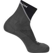 パルスアンクル ユニセックス ランニングウェア ソックス BLACK/MONUMENT/MAGNET Lサイズ(27-29cm) LC2165900