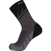スピードクロス クルー SPEEDCROSS CREW LC2164800057 BLACK/MAGNET/QUARRY Mサイズ(24.5-26.5cm) [ランニングウェア ソックス ユニセックス]