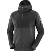 ランライフ フーディ RUNLIFE  HOODIE M LC20998 DEEP BLACK Lサイズ [ランニングウェア パーカー メンズ]