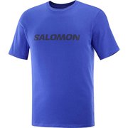 SALOMON LOGO PERFORMANCE SS TEE M LC21024 Surf The Web Lサイズ [アウトドア スウェット メンズ]