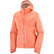 ボナッティ ウォータープルーフ ジャケット BONATTI WP JKT W LC2129300 PEACH AMBER Mサイズ [ランニングウェア ジャケット レディース]