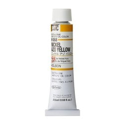 ホルベイン 油絵具 6号 20ml H068 ニッケルアゾイエロー