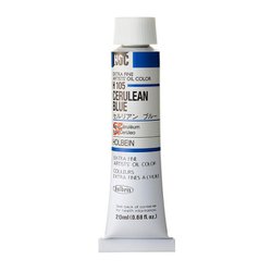 ホルベイン 油絵具 6号 20ml H105 セルリアンブルー