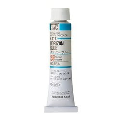 ホルベイン 油絵具 6号 20ml H117 ホリゾンブルー