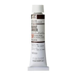ホルベイン 油絵具 6号 20ml H144 バーントアンバー