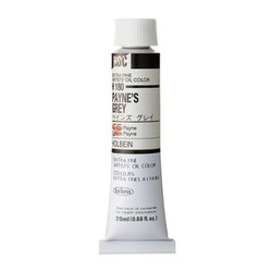 ホルベイン 油絵具 6号 20ml H180 ペインズグレイ