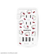 USB/USB Type-C 付き ACタップ サンリオキャラクターズ ハローキティ SANG-361KT