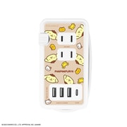 USB/USB Type-C 付き ACタップ サンリオキャラクターズ ポムポムプリン SANG-361PN