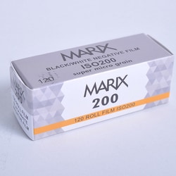 マリックス 白黒ネガフィルム 120 ブローニー ISO200 MARIX BLACK＆WHITE FILM 995-1201