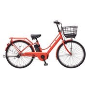 電動アシスト自転車 エナシスミー BAA263-N 26インチ 内装3段変速 マットオレンジ 145922003