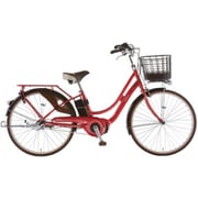 電動アシスト自転車 エナシスエブリ BAA243-O 24インチ 内装3段変速 パールレッド 146909003