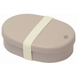 抗菌クリーンコート ちいさなお弁当箱 小判 グレー D-6787