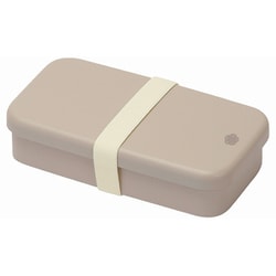 抗菌クリーンコート ちいさなお弁当箱 長角 グレー D-6789