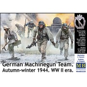 MB35220 1/35 独・機関銃チーム5体 冬季迷彩服 1944秋冬＋小火器 [組立式プラスチックモデル]