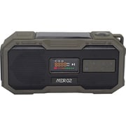 IPX6 多目的AM・FMデジタルラジオ オリーブグリーン MER02