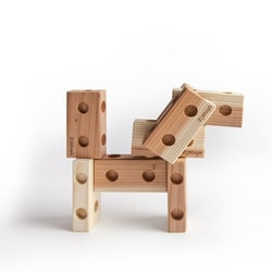 【木彫品】対ブンチョウ（ミニ・ミニ） ヨドバシ.com - 浅尾 木製玩具 天然木製ブロック ZURENGA mini