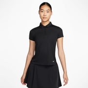 DH2310-010 [ゴルフウェア レディース ウィメンズ DF ビクトリー SLD S/S ポロ ブラック系 ブラック/（ホワイト） M]