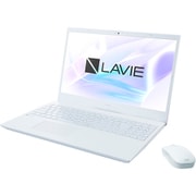 PC-N1575GAW-YC [ノートパソコン/LAVIE N15/15.6型/Ryzen7 7730U/AMD Radeonグラフィックス（プロセッサーに内蔵）/メモリ 16GB/SSD 1TB/Windows 11 Home/Microsoft Office Home & Business 2021/パールホワイト/ヨドバシカメラ限定モデル]
