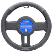SPS112J_S [ステアリングカバー 本革 Sサイズ ブラック]