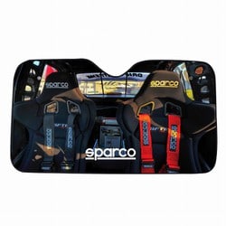 SPC1717M_J [サンシェード RACING Mサイズ（幅130cm×高さ70cm） 蛇腹式 吸盤式]