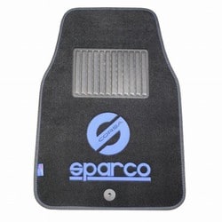 SPC1900JSA_1 [フロアマット（1P）シングル ブラック×ブルー]