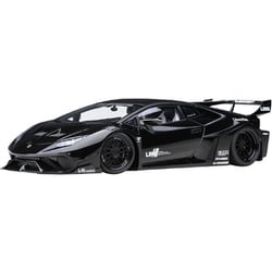 79129 1/18 リバティーウォーク LB シルエット ワークス ランボルギーニ ウラカン GT ブラック [ダイキャストミニカー]