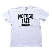 ゆるキャン△ MOTOSU LAKE Tシャツ ホワイト Mサイズ [キャラクターグッズ]