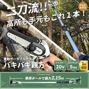 電動高枝チェーンソー バキバキ君親方