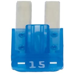 マイクロ2ヒューズ 15A（約9×15×4mm）10個入り 7604