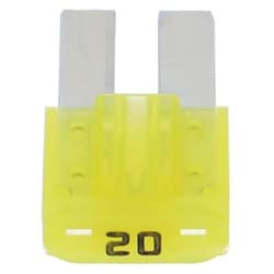 マイクロ2ヒューズ 20A（約9×15×4mm）10個入り 7605
