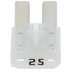 マイクロ2ヒューズ 25A（約9×15×4mm）10個入り 7606