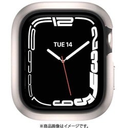 ME_WA1CSATW1_WH [Apple Watch Series 8/7（45mm）対応 ケース 耐衝撃 アルミ×TPU 保護ケース Odyssey （matte）]