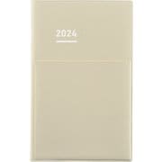 ジブン手帳Biz mini 2024 ライトベージュ ニ-JBM1LS-24
